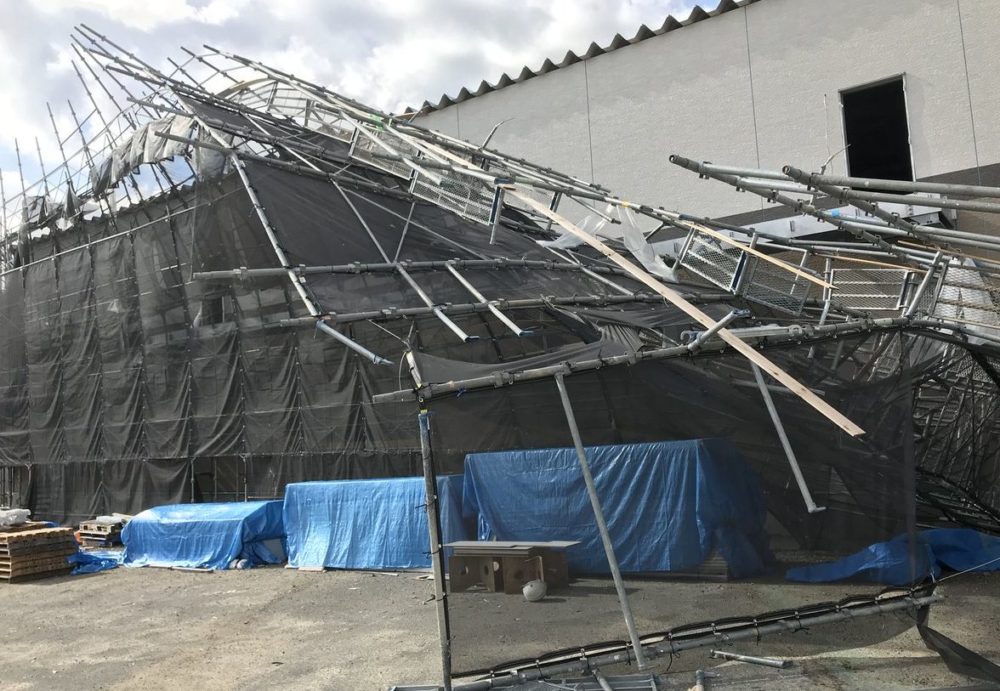 足場倒壊の責任は 事例を基に徹底解説 足場ベストパートナー