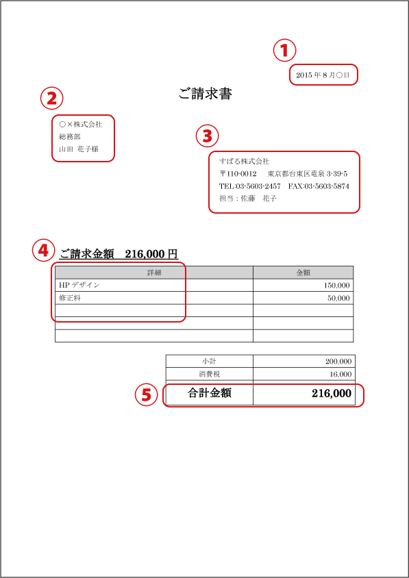 一人親方は必見 給料の請求書の書き方を詳しく解説 足場ベストパートナー